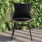 Flash Furniture Tan Rattan Rope Chairs - Black Cushions, PK 2 TW-VN017-TAN-BK-GG - alternate 8